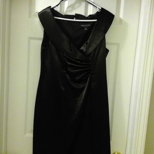 Connected Apparel Black Sleeveless Dress